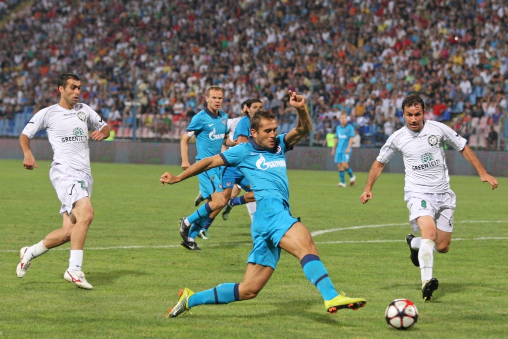 Лига  Чемпионов 2010/2011 УЕФА 2010. Матч Унрия:Зенит