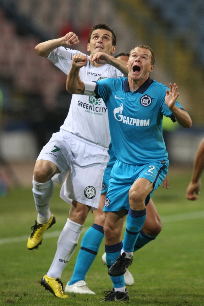 Лига  Чемпионов 2010/2011 УЕФА 2010. Матч Унрия:Зенит