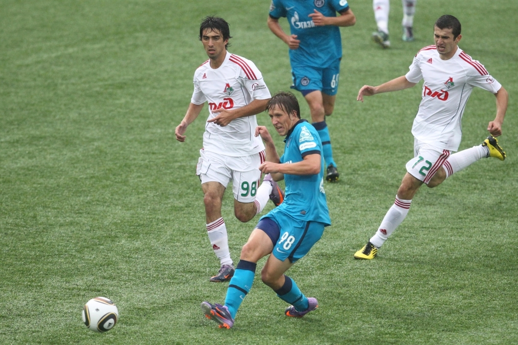 Первенство молодежных составов 2010 года. Футбольный матч Локомо
