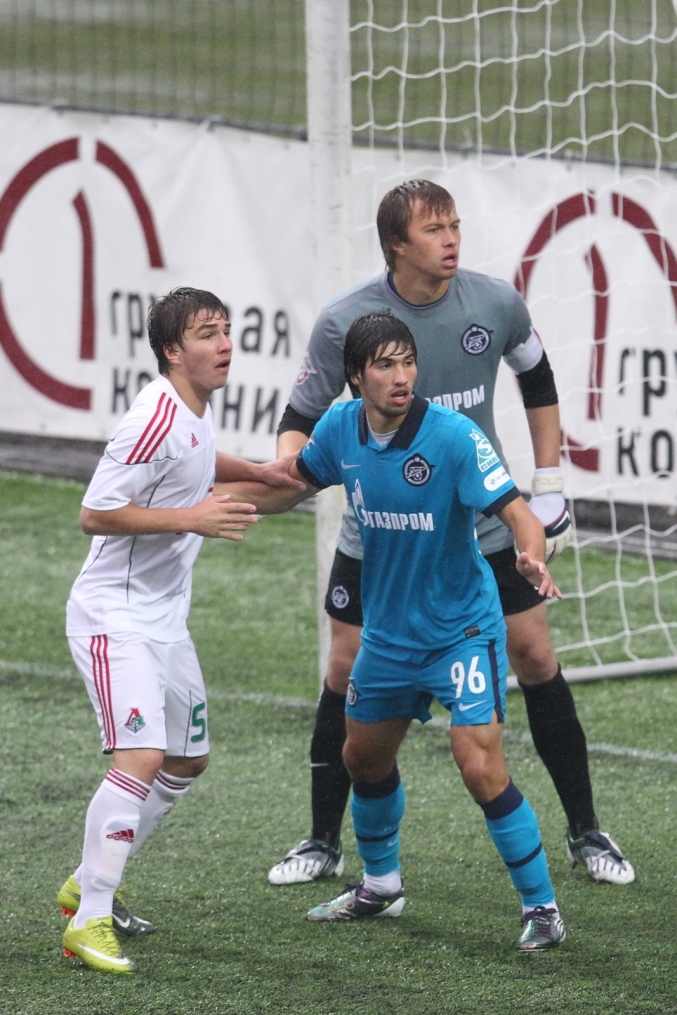 Первенство молодежных составов 2010 года. Футбольный матч Локомо