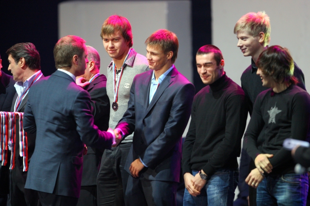 Чествование Чемпионов России 2010