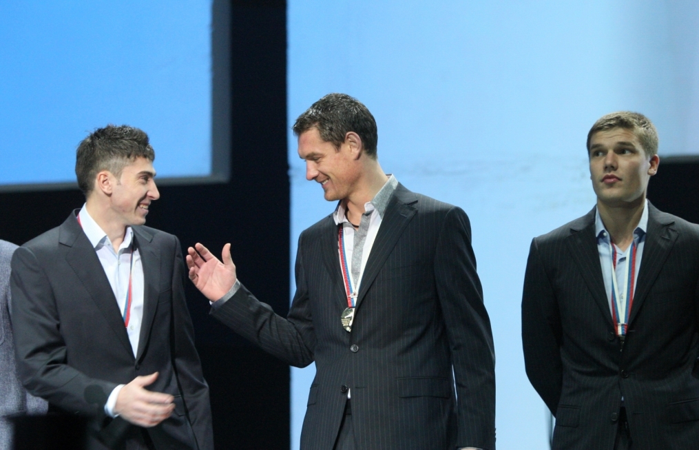 Чествование Чемпионов России 2010