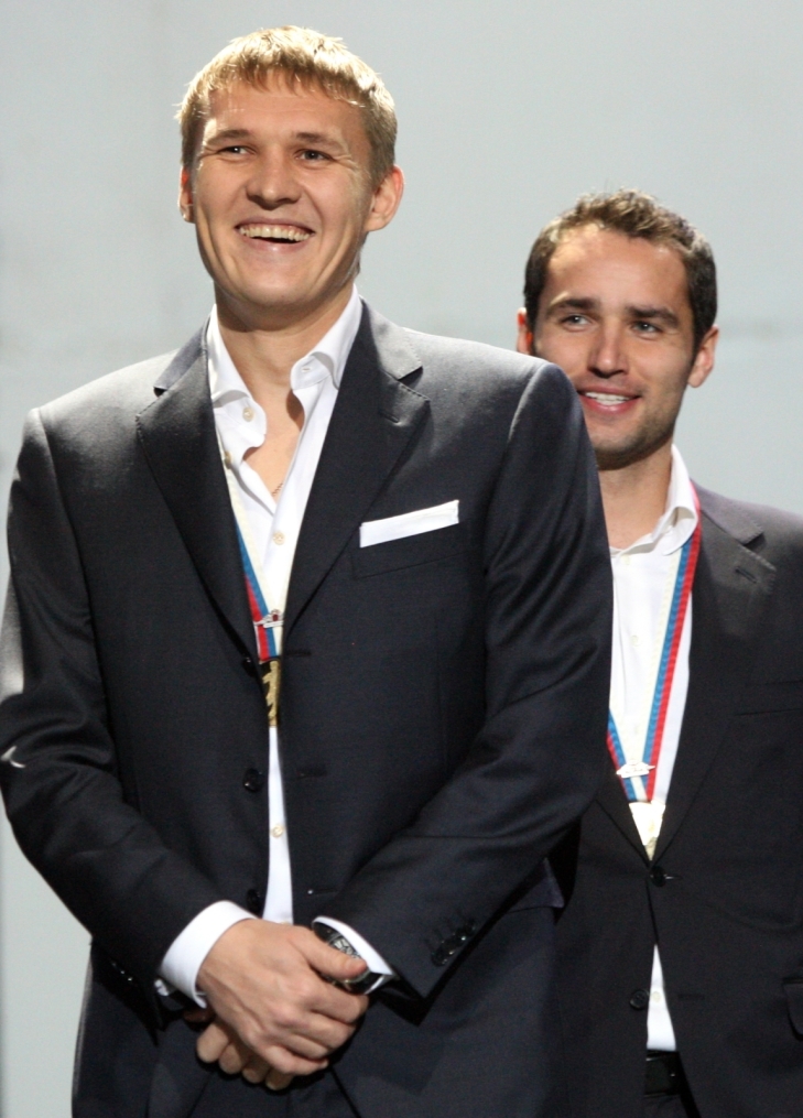 Чествование Чемпионов России 2010