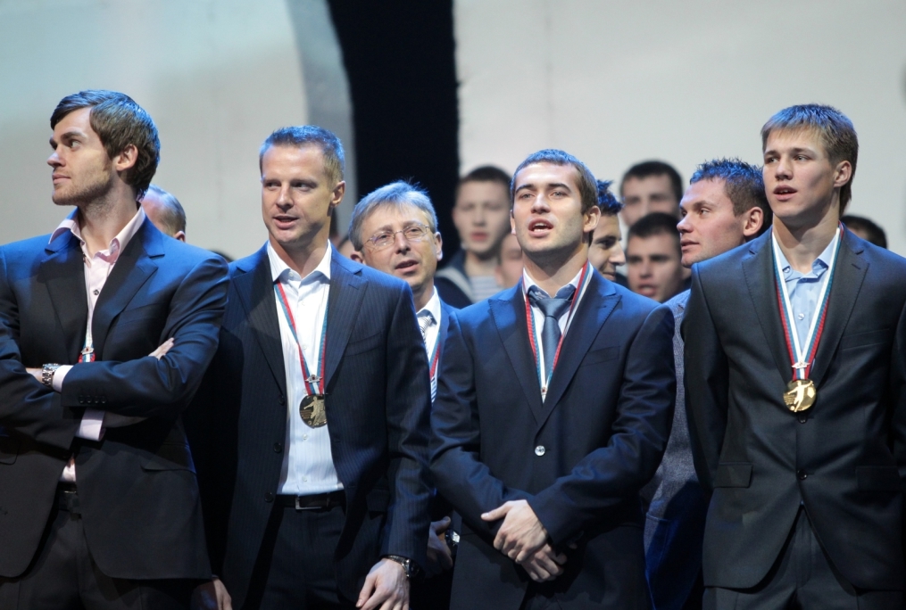 Чествование Чемпионов России 2010