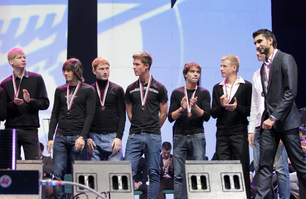 Чествование Чемпионов России 2010