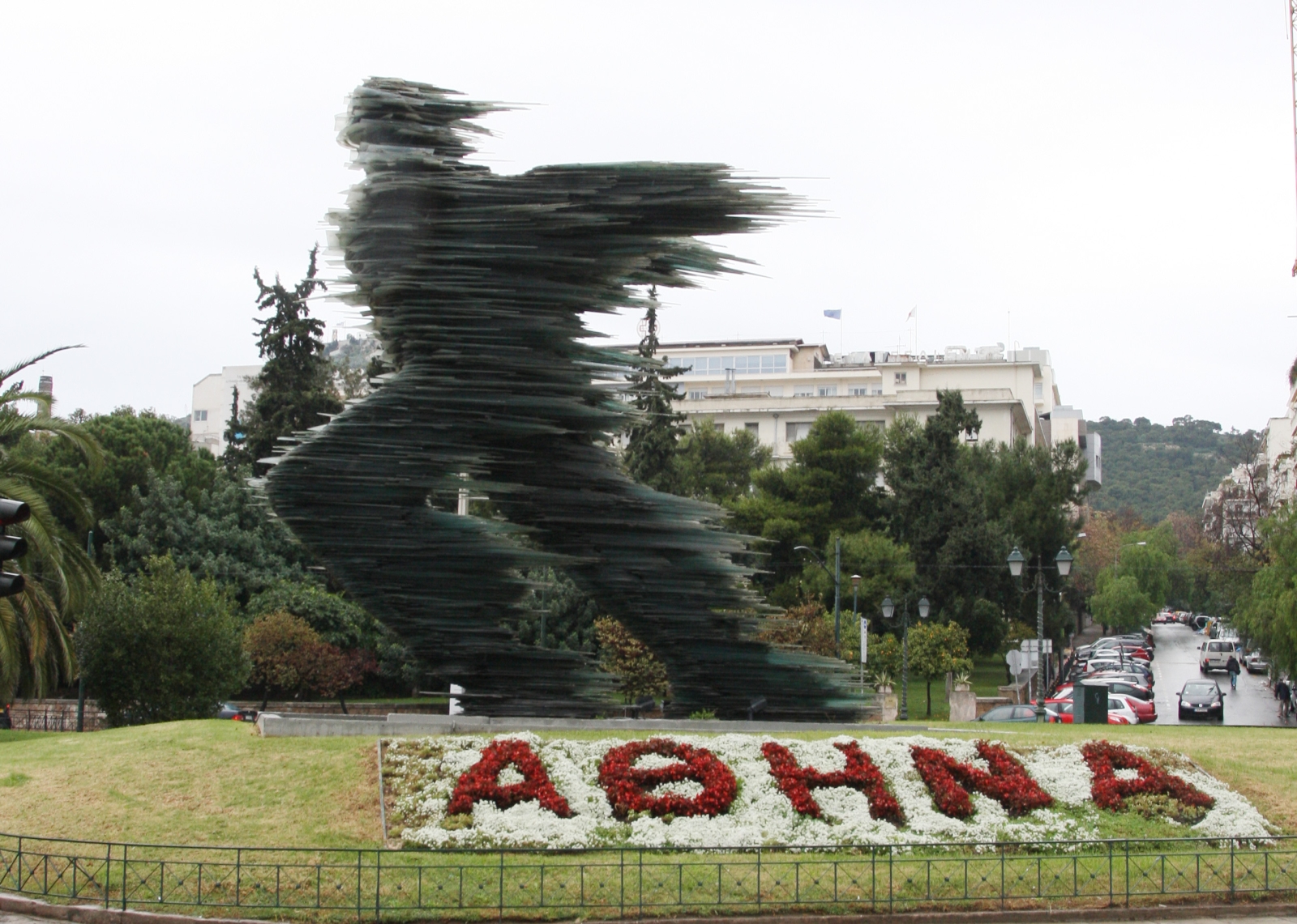 Виды города Афины