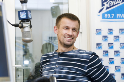 Сергей Семак на радио Зенит