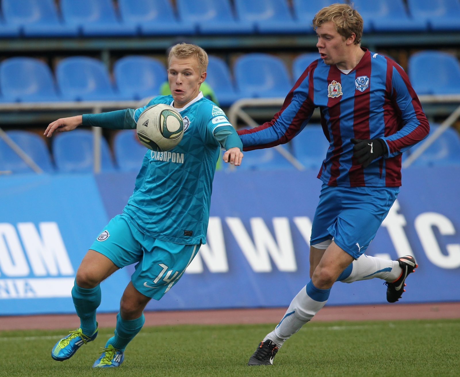 Первенство молодежных составов 2011. Матч Зенит — Волга