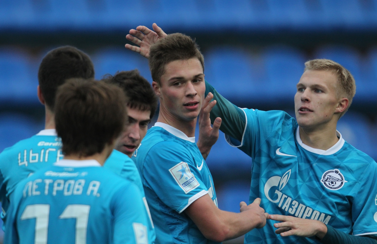 Первенство молодежных составов 2011. Матч Зенит — Волга
