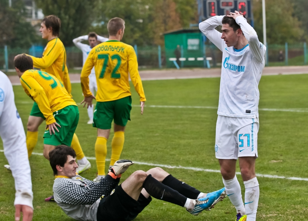 Первенство молодежных составов 2011, 30 тур. Матч Кубань — Зенит