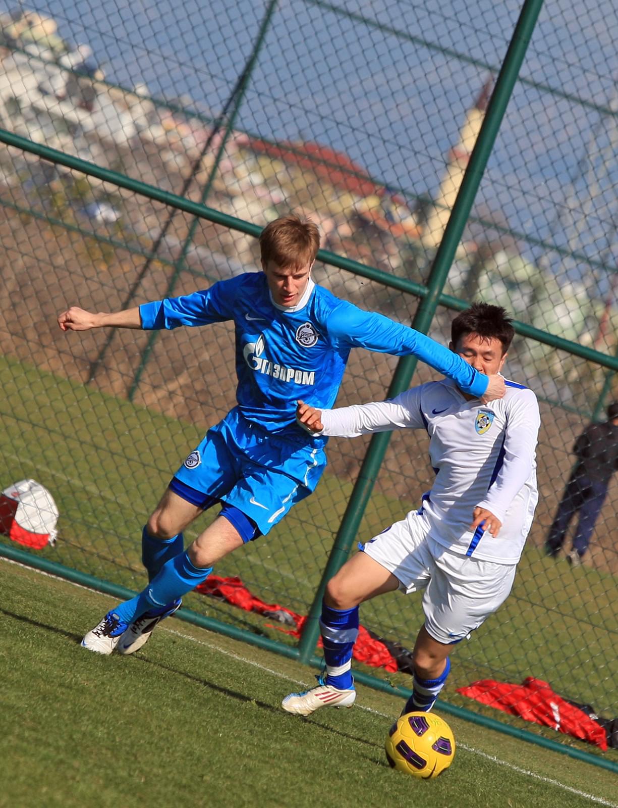 Товарищеский матч «Зенит» U-18 – «Жетысу» (Казахстан)