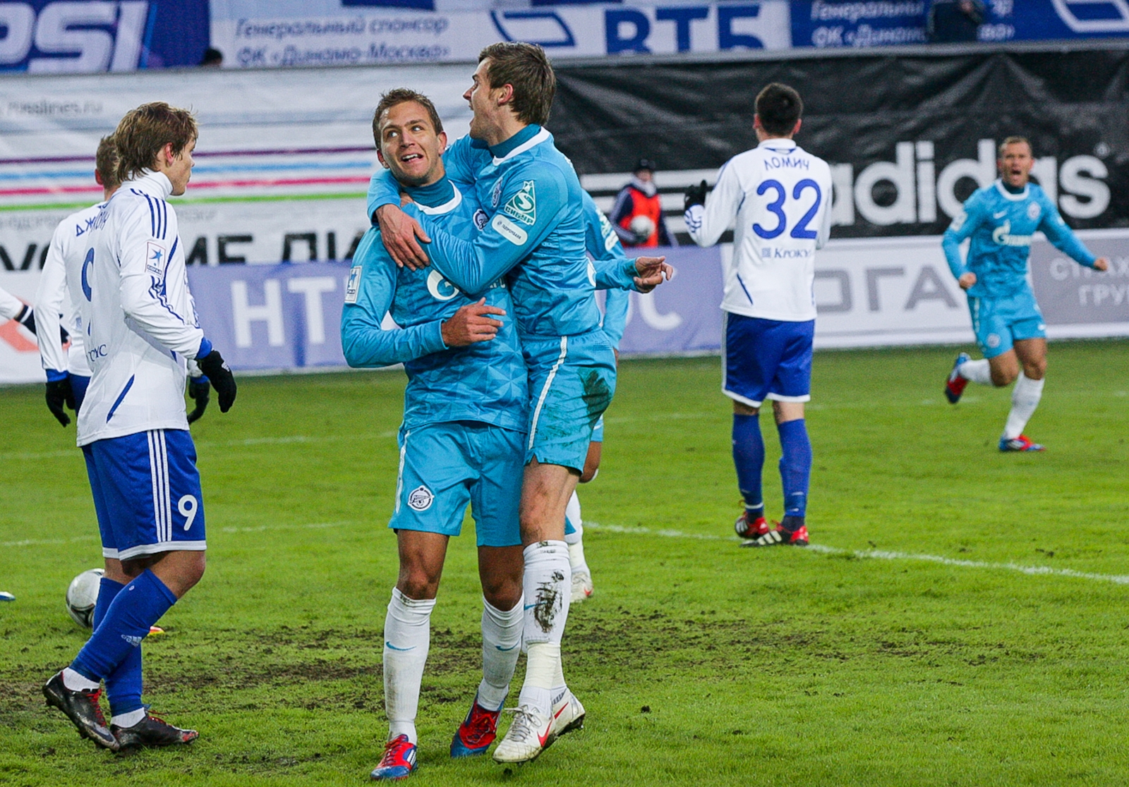 Чемпионат России 2011/2012 Матч 34-го тура Динамо — Зенит