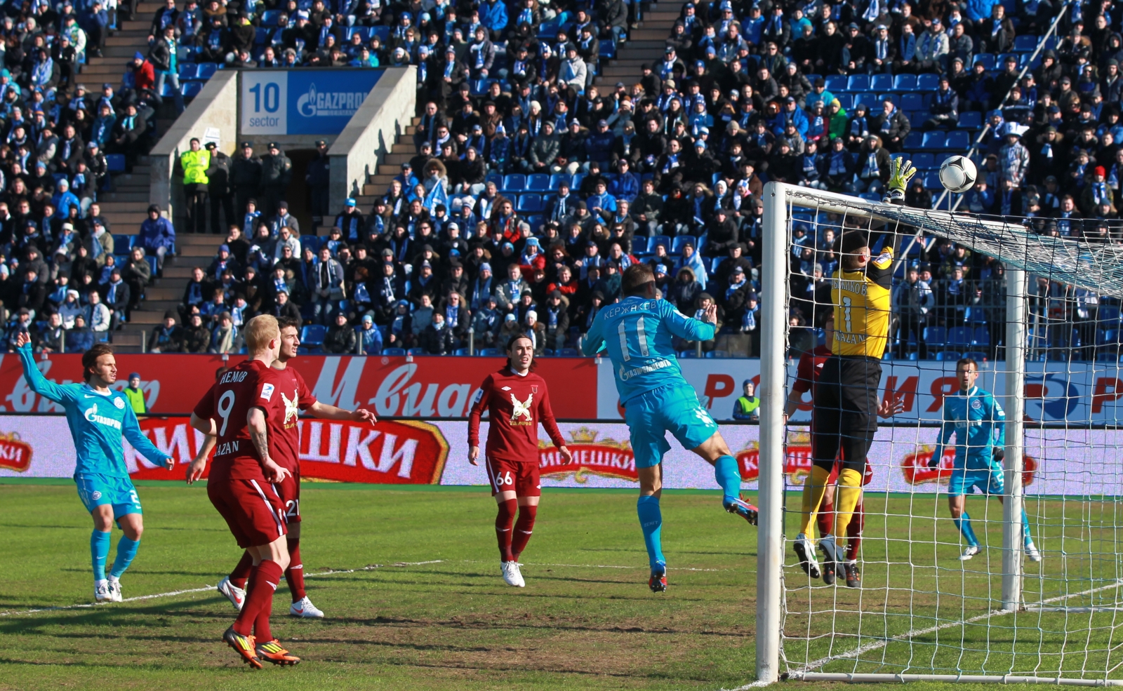 Чемпионат России 2011/12, матч: Зенит — Рубин