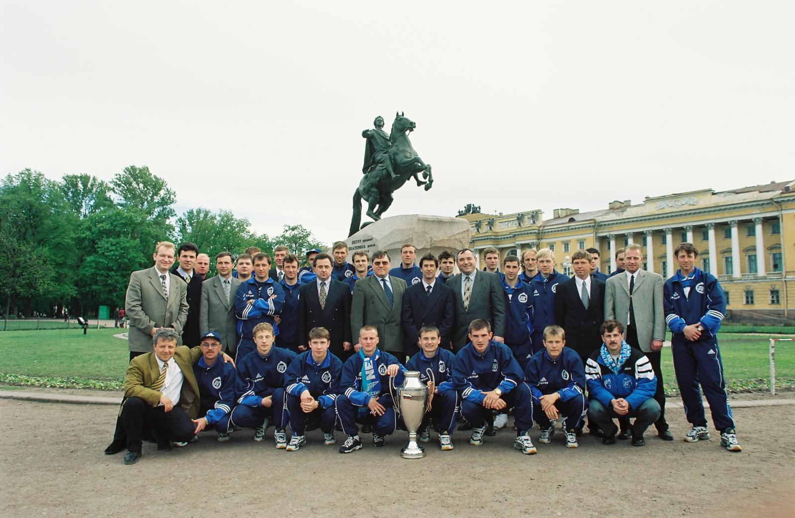 1999 год. Праздник, посвященный завоеванию Кубка России.
