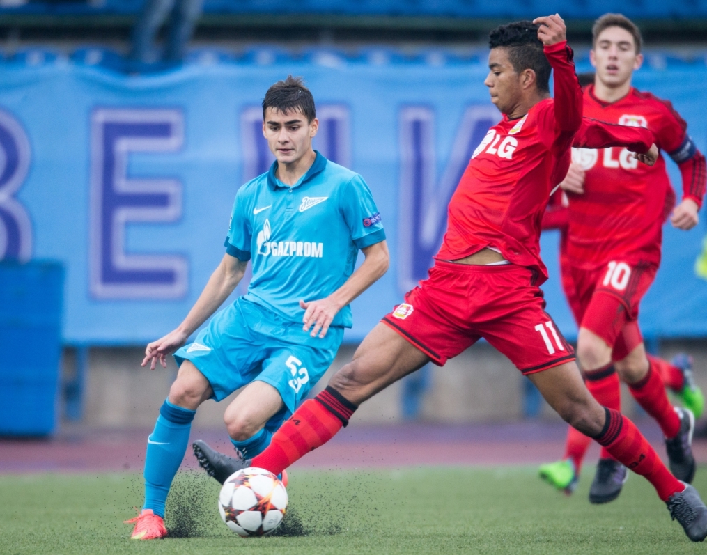 Юношеская Лига чемпионов УЕФА, 2014/15, «Зенит» — «Байер»