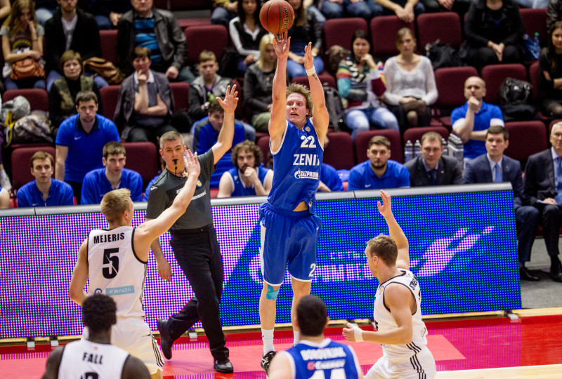 Единая Лига ВТБ 2014/2015, «Зенит» — «ВЭФ»