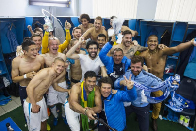 СОГАЗ-Чемпионат России 2014/15, 28 тур, «Уфа» — «Зенит»
