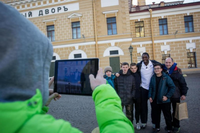 Победители конкурса болельщиков #ВесьМартСЗенитом провели экскурсию для игроков