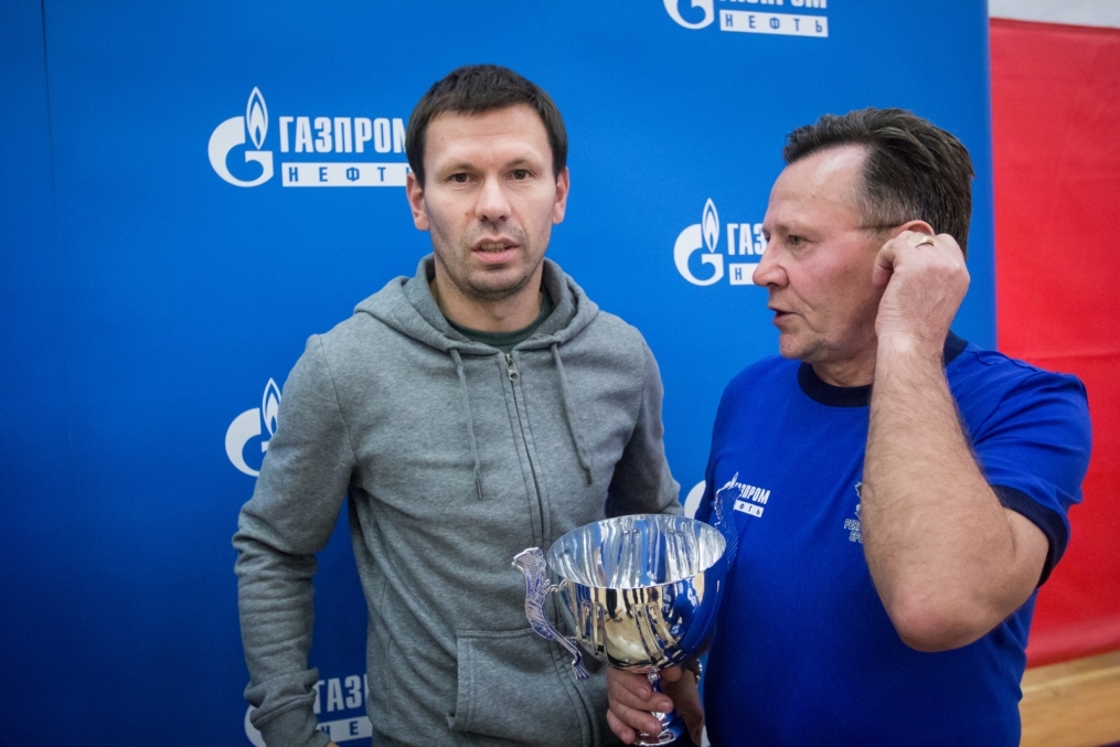 Награждение победителей корпоративного турнира ПАО «Газпром нефть»
