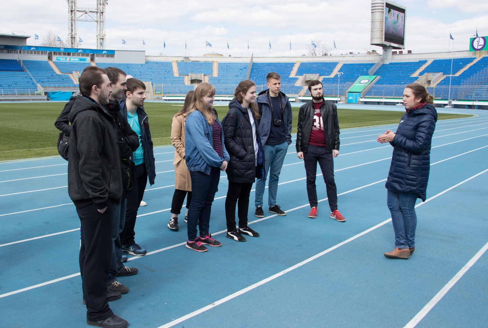 Победители конкурса «Зенит-Спортпрогноз» на «Петровском»