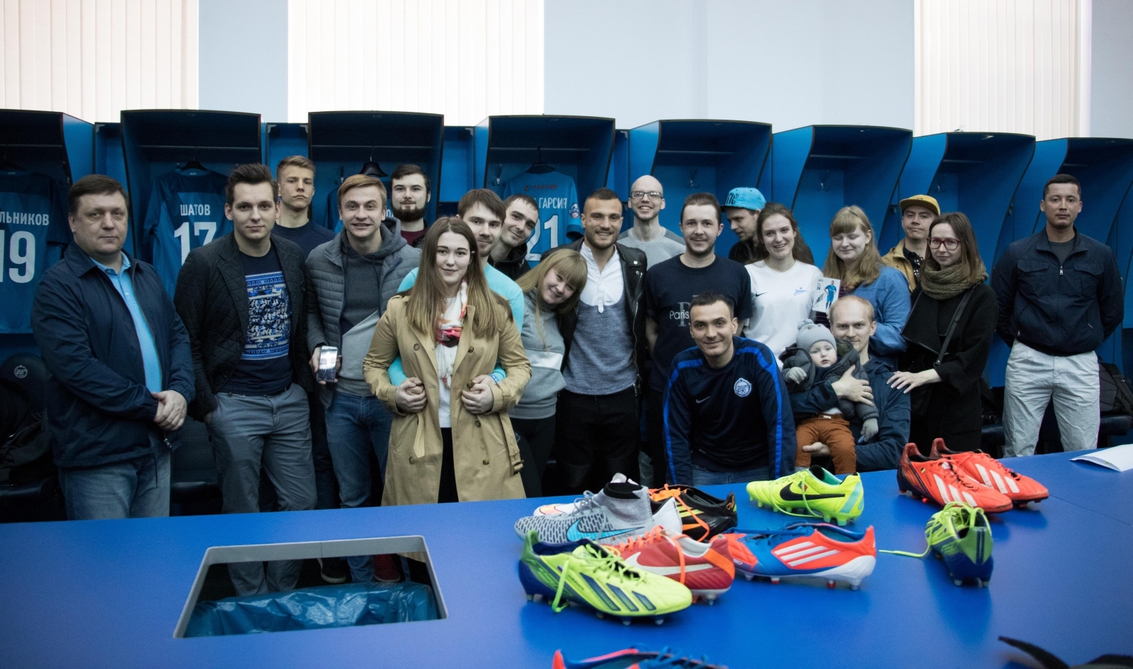 Победители конкурса «Зенит-Спортпрогноз» на «Петровском»