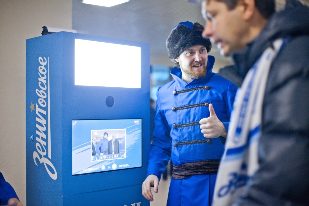 «Фан-Променад» на матче «Зенит» — «Локомотив»