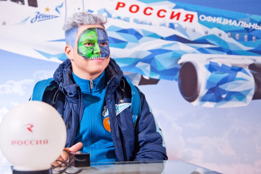 «Фан-Променад» на матче «Зенит» — «Локомотив»