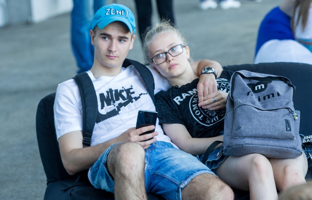 Фан-променад на матче «Зенит» — СКА-Хабаровск