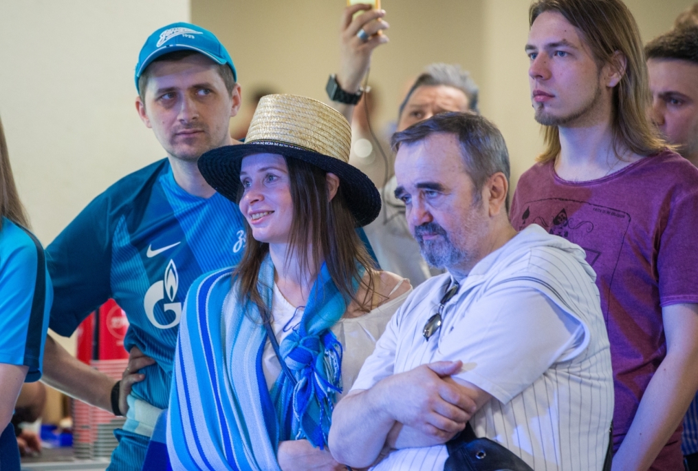 Фан-променад на матче «Зенит» — СКА-Хабаровск