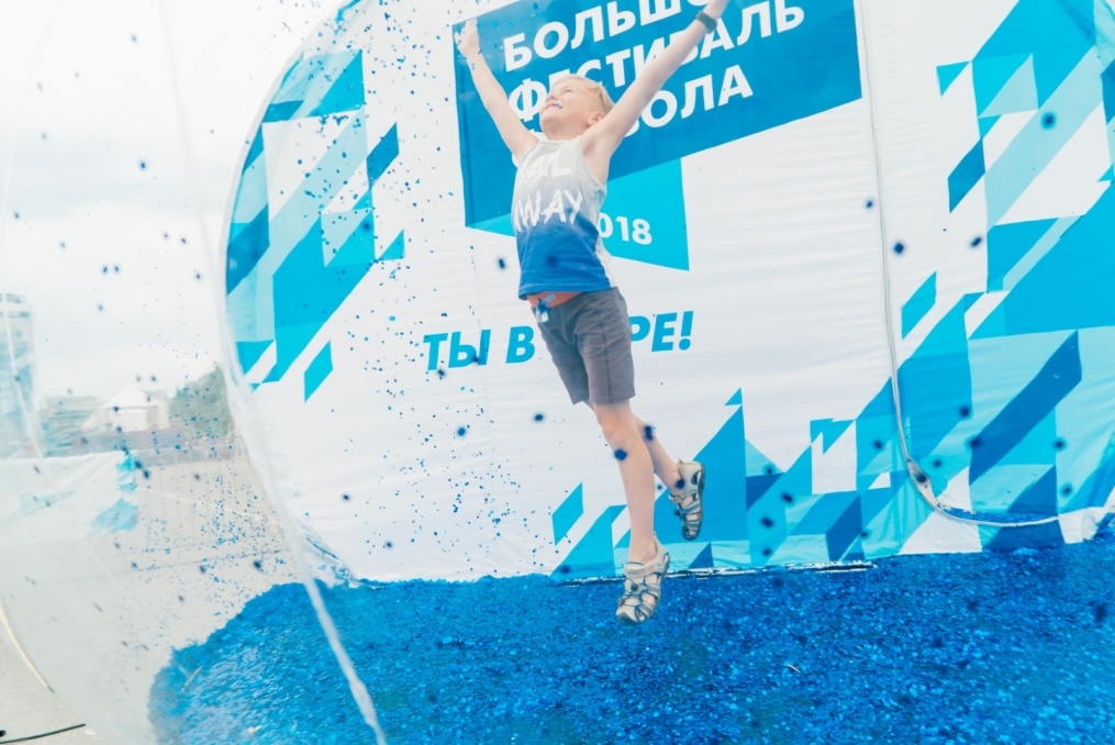 Фоторепортаж о Большом фестивале футбола в Саратове