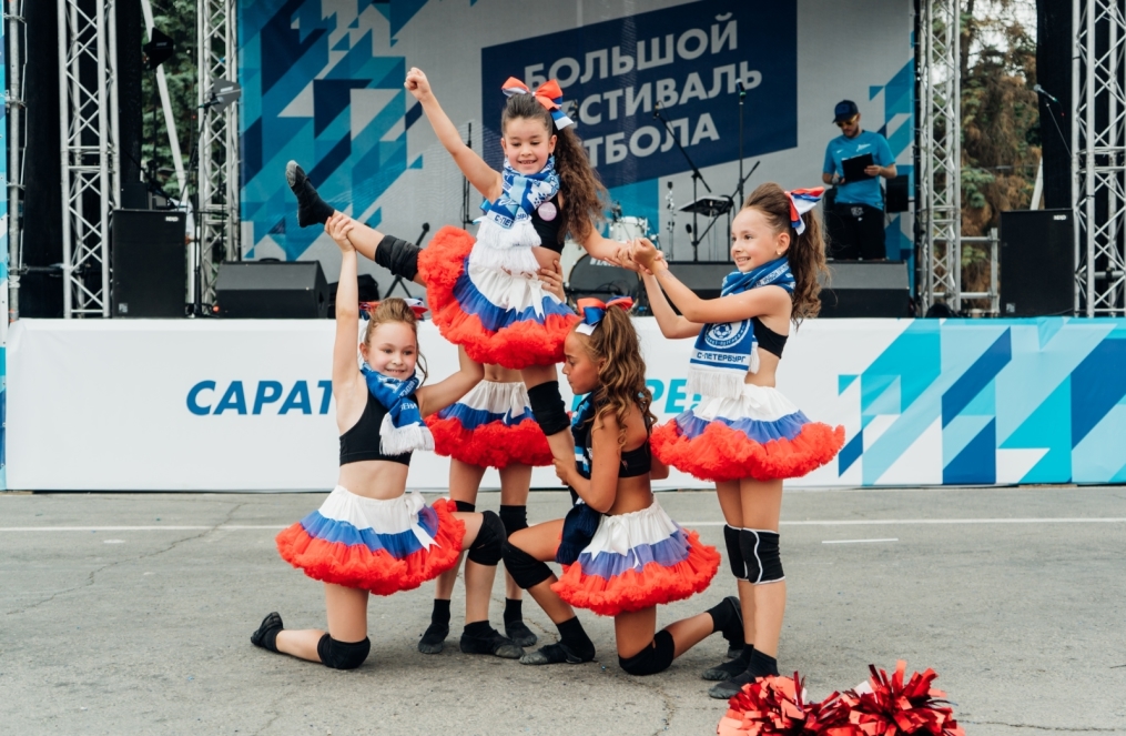 Фоторепортаж о Большом фестивале футбола в Саратове
