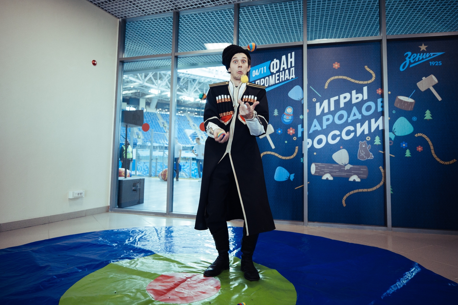Фан-променад на матче Чемпионата России 2018/19, «Зенит» — «Ахмат»