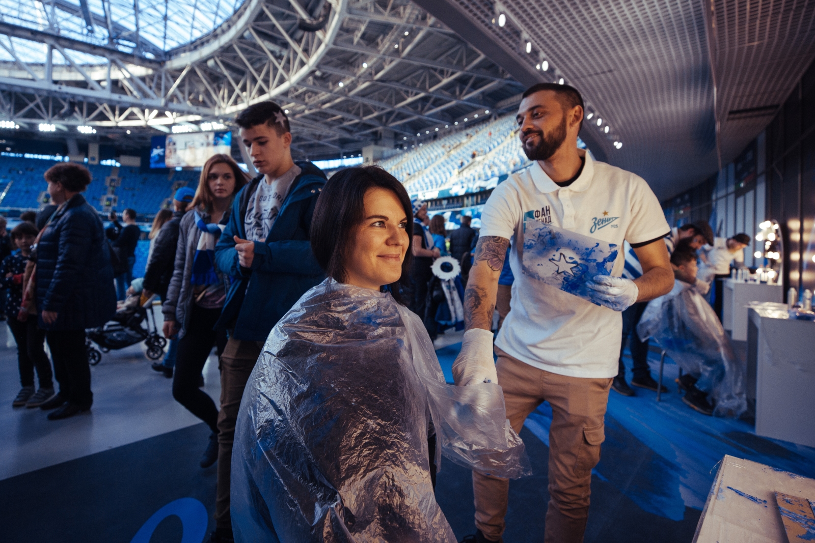 Фан-променад на матче Чемпионата России 2018/19, «Зенит» — «Ахмат»