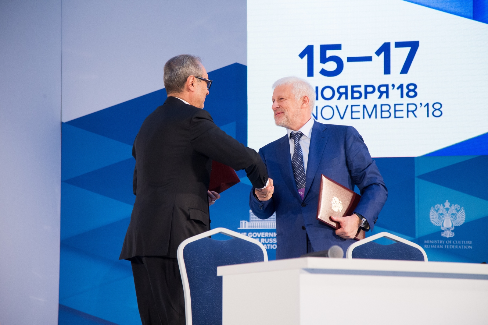 Церемония подписания Соглашения между «Зенитом» и Александринским театром