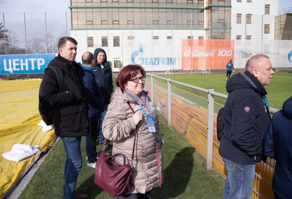 Победители конкурса «Зенит Трейд» посетили «Газпром»-тренировочный центр