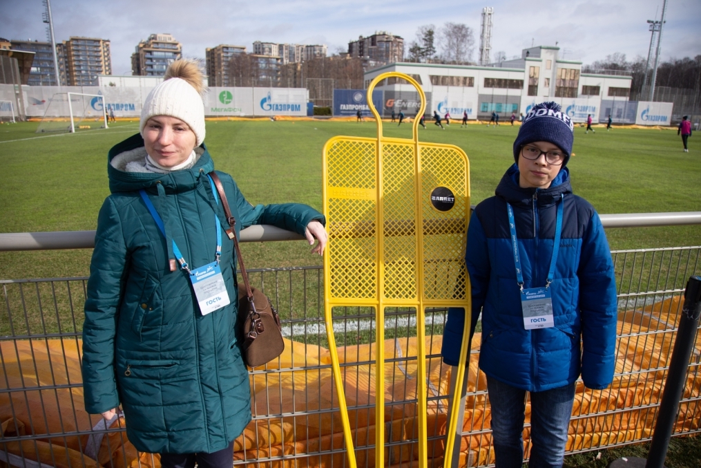 Победители конкурса «Зенит Трейд» посетили «Газпром»-тренировочный центр