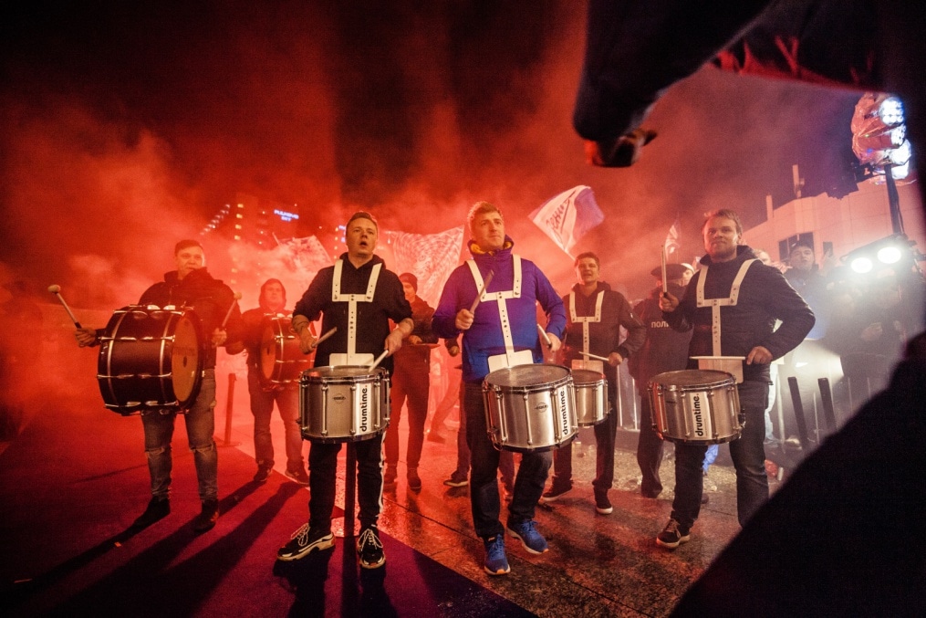 Чемпионы в Петербурге: болельщики встретили команду в Пулково