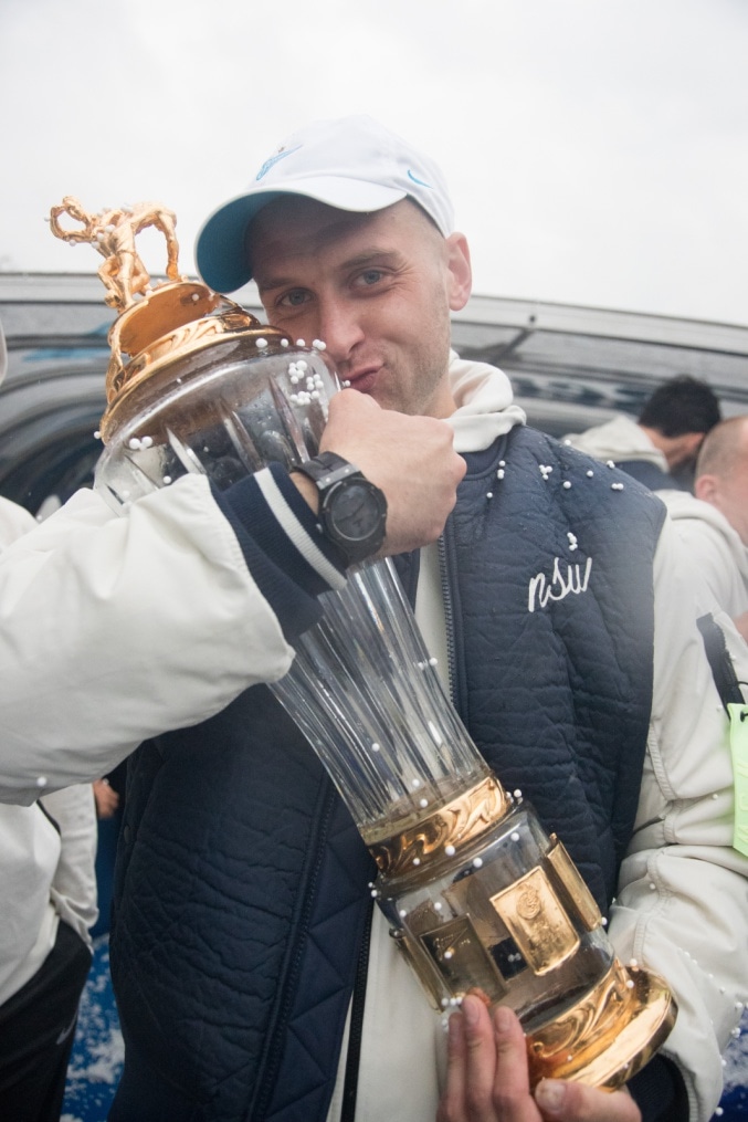 Парад Чемпионов после матча «Зенит» — «Енисей»