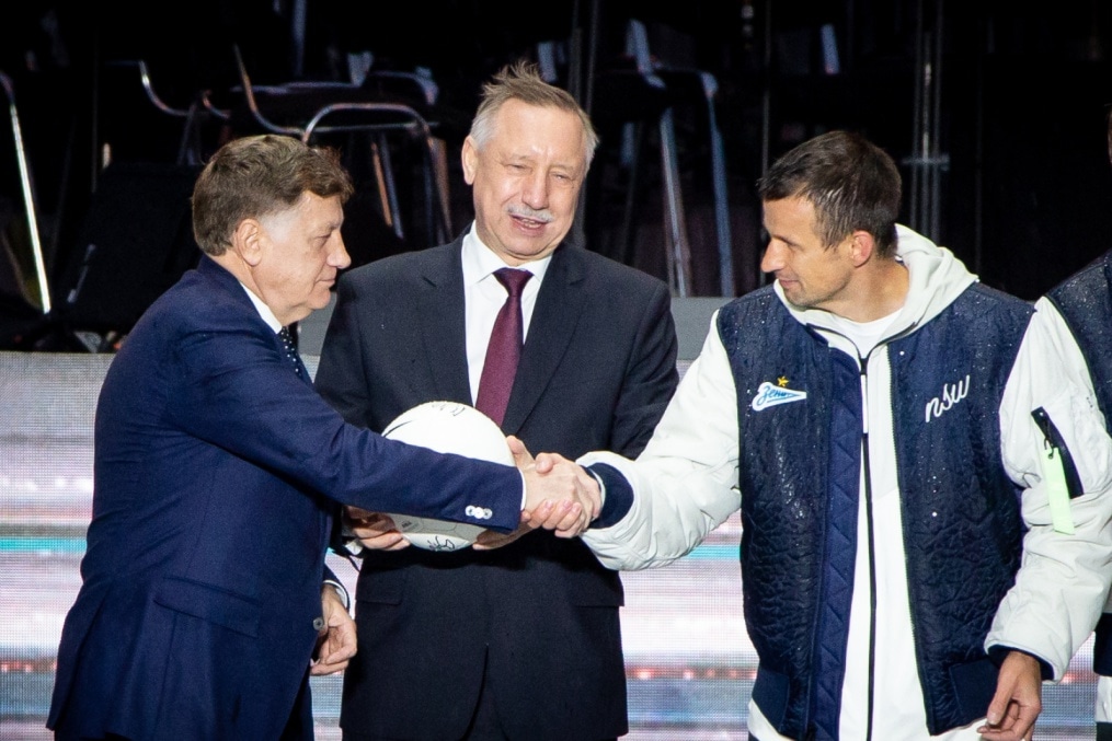 Парад Чемпионов после матча «Зенит» — «Енисей»