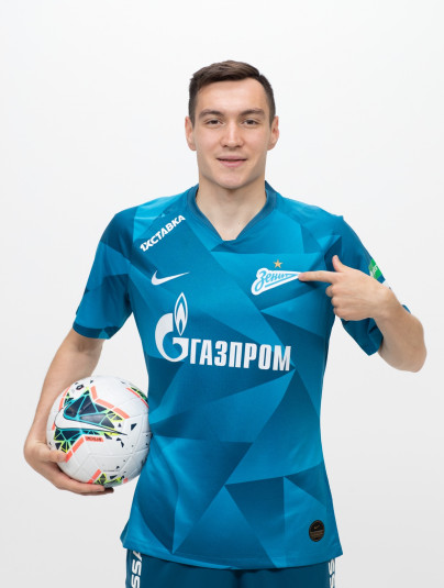 Фотосессия футболистов и тренеров основного состава ФК «Зенит» сезона 2019/20