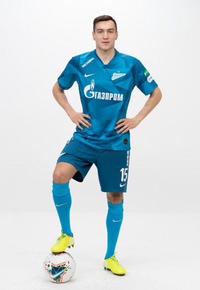 Фотосессия футболистов и тренеров основного состава ФК «Зенит» сезона 2019/20