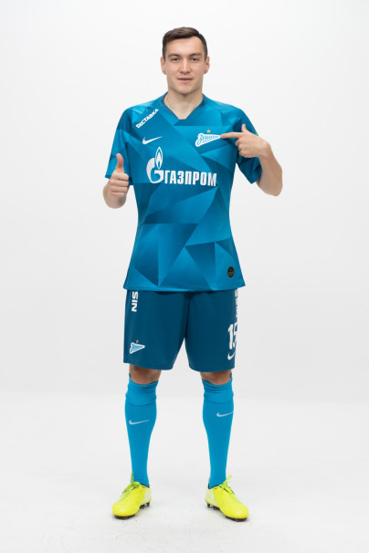 Фотосессия футболистов и тренеров основного состава ФК «Зенит» сезона 2019/20