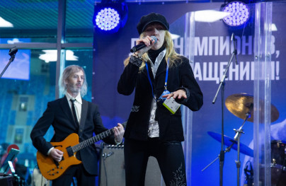 Фан-променад на матче Лига Чемпионов УЕФА 2019/20, «Зенит» — «Бенфика»