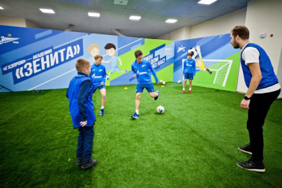 Фан-променад на матче ОЛИМП — Кубка России, 1/8 финала, «Зенит» — «Томь»