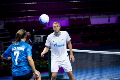 Теннисбол на турнире St. Petersburg Ladies Trophy