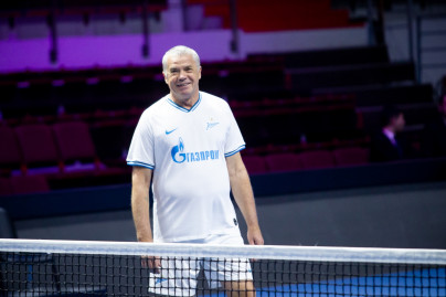 Теннисбол на турнире St. Petersburg Ladies Trophy
