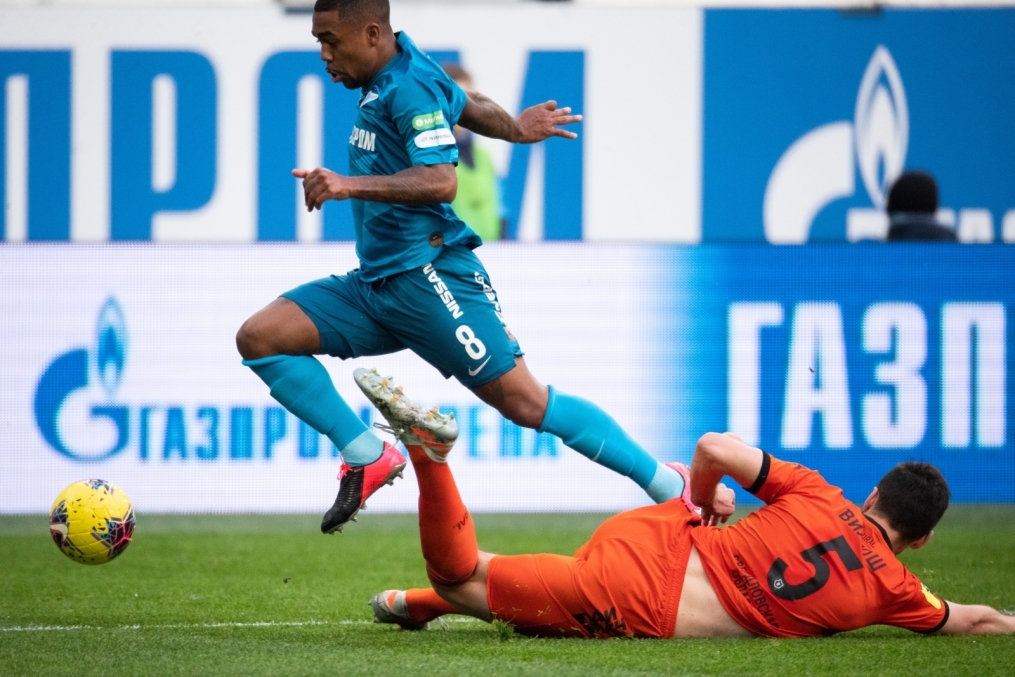ТИНЬКОФФ Российская Премьер-Лига 2019/20, «Зенит» — «Урал»