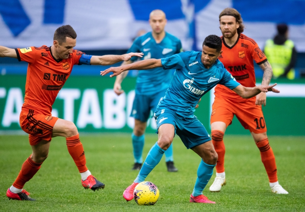 ТИНЬКОФФ Российская Премьер-Лига 2019/20, «Зенит» — «Урал»