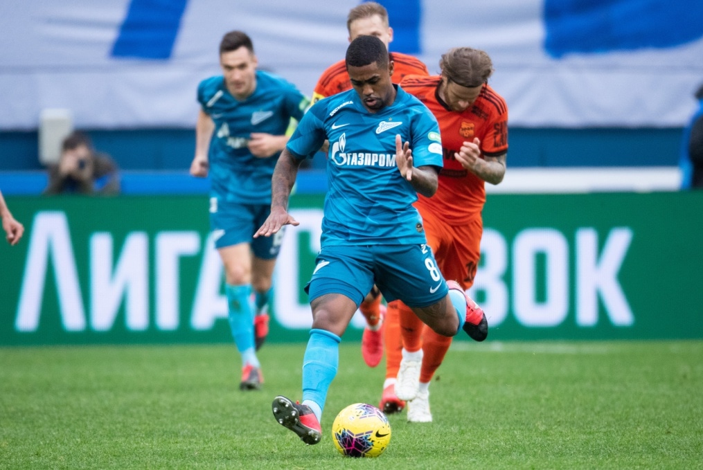 ТИНЬКОФФ Российская Премьер-Лига 2019/20, «Зенит» — «Урал»