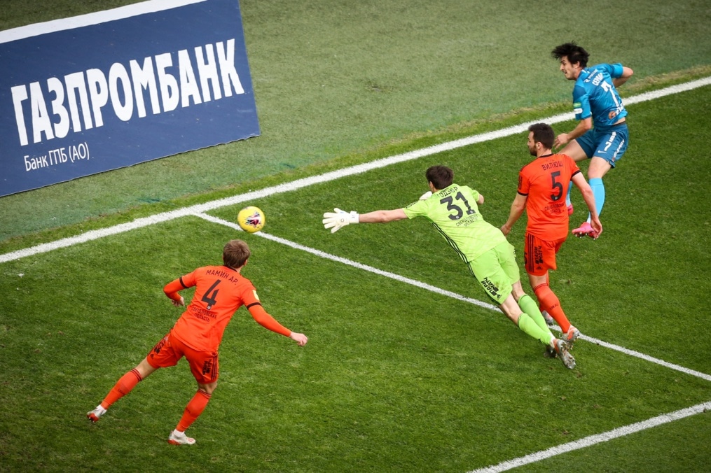 ТИНЬКОФФ Российская Премьер-Лига 2019/20, 22-й тур, «Зенит» — «Урал»